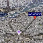 Lägenhet Design & Confortable Flat Between Arc De Triomphe & Tour Eiffel