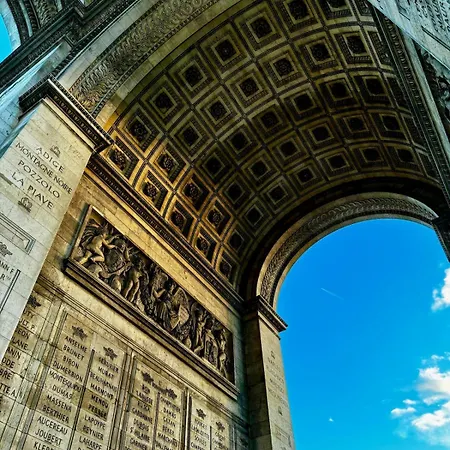 公寓 Appartement Arty Chic Entre Arc De Triomphe & Tour Eiffel